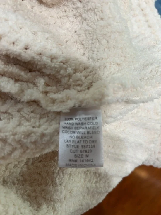 Cream Turtleneck Chunky Knit Sweater - Picture 8 of 8